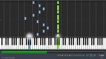 Rufus Wainwright - Hallelujah (Shrek) Piano Tutorial Synthesia