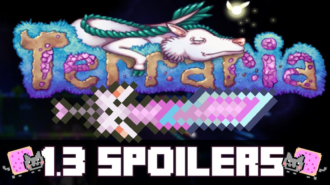 Terraria 1.3 Update Spoilers! - NYAN CAT SWORD, WORMHOLES AND MORE! (Update Trailer)