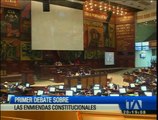 Asamblea lleva adelante el debate sobre enmiendas constitucionales