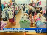 Compradores aprovecharon las ofertas del Viernes Negro