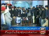 PAT's Qadri speaks to media before flying to US