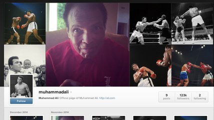 Muhammad Ali Takes First Selfie