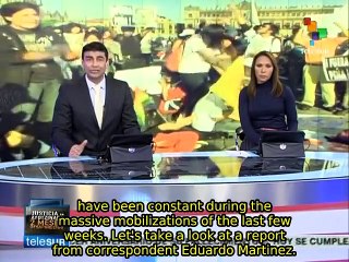 Mexico: activists accuse Pena Nieto of criminalizing social protest