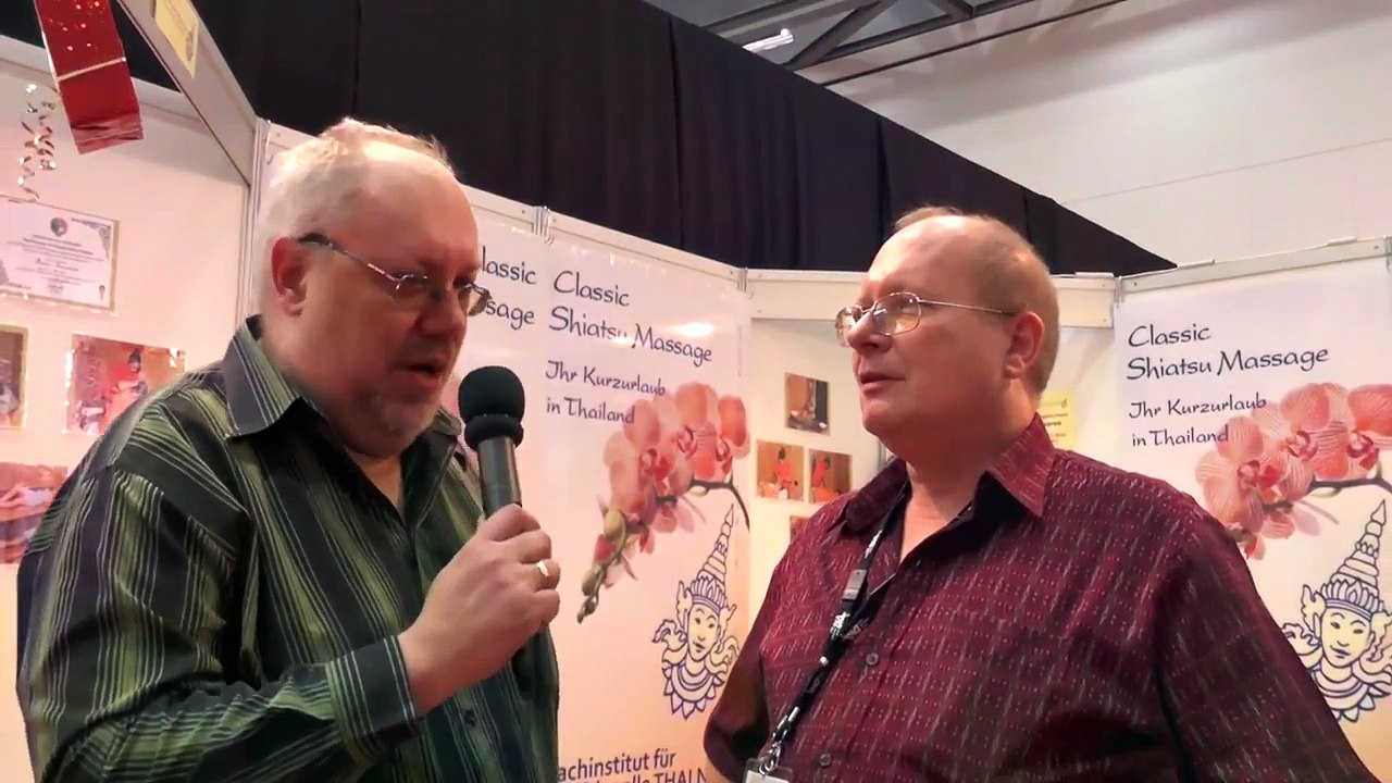 Wellness messe 2014 Wien Interview- massage