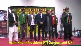 Asim Khan (President PTI London and UK) at #29NovPTILondonFundraiser
