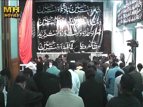 Zakir Mohsin Abbas Rukan 4 Muharram 1436 - at Imambargah Najaf Manzil, Mozang Lahore