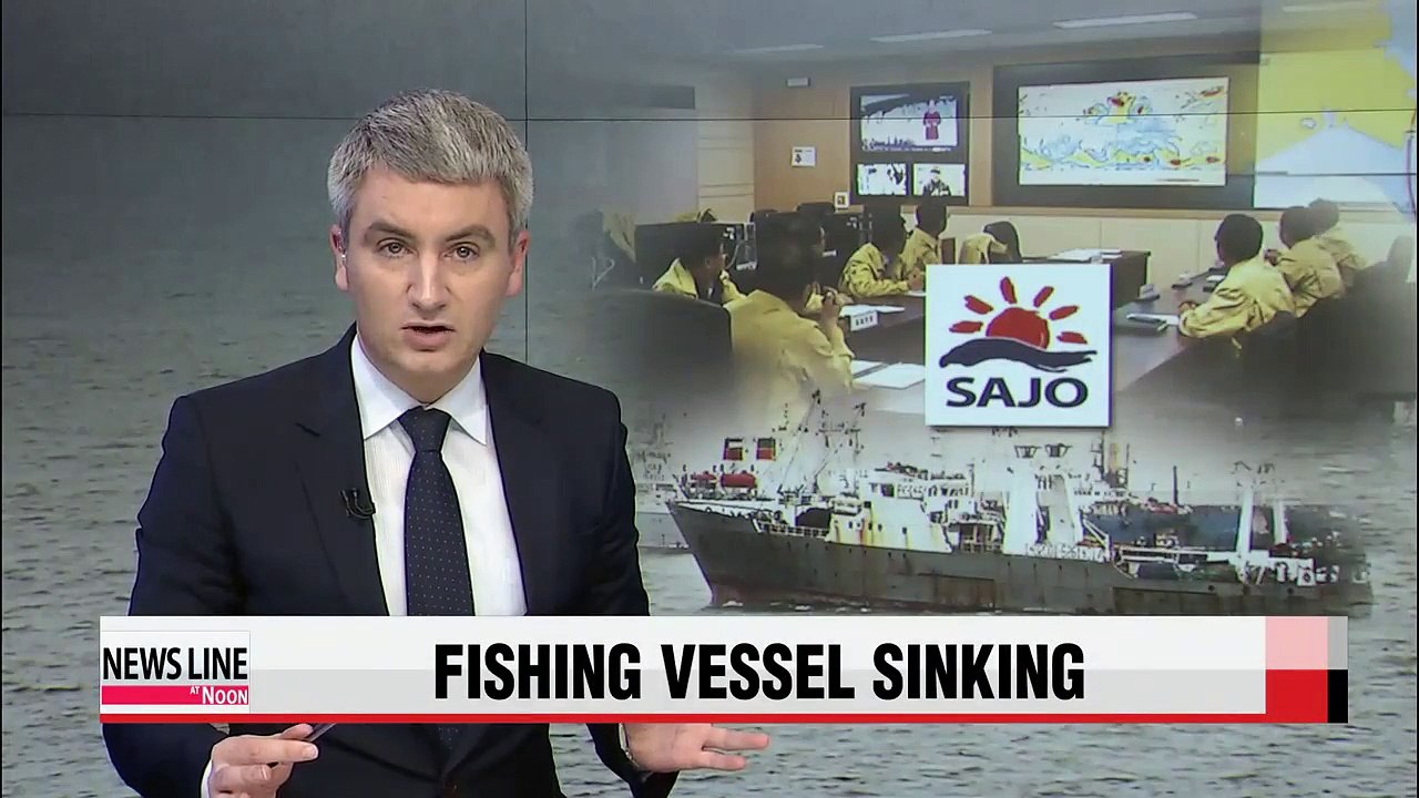 Rescue team recovers two bodies from sunken Korean fishing boat