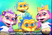 Head Shoulders Knees and Toes - Children Learn Body Parts w- GiggleBellies (Intro)