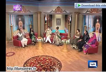 Rana Sanaullah Flirting with anchor in Live Parogram