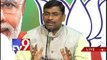 BJP leader Muralidhar Rao speaks to media