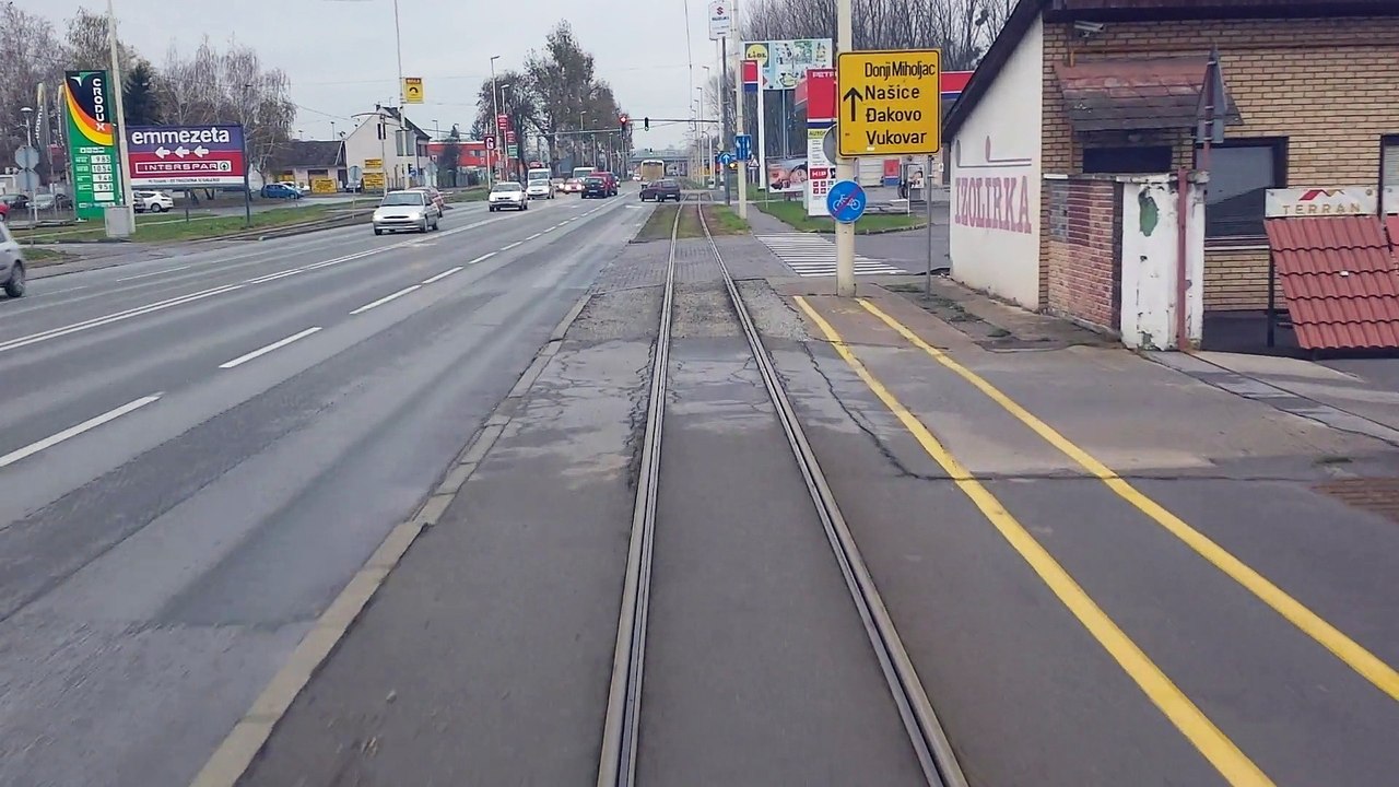 2014.12.01. Moja prva vožnja kroz Višnjevac - Od svilajske do okretišta Višnjevac