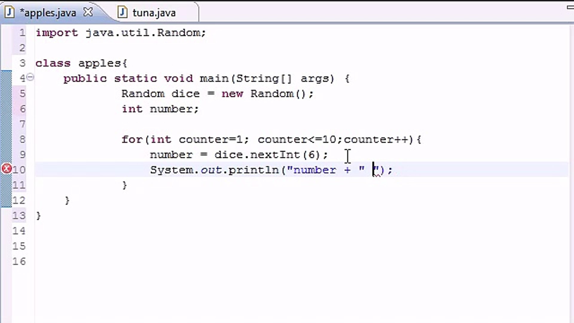 Java Programming Tutorial - 26 - Random Number Generator