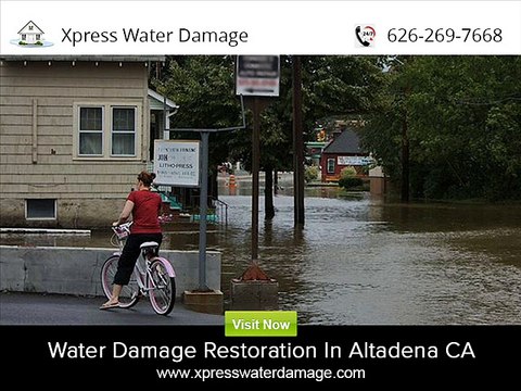 Water Damage Repair Altadena CA, Call- 626-269-7668