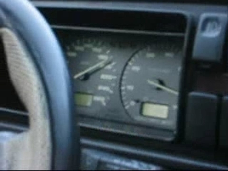 VW Golf II VR6 Turbo - 80 bis 260 Kmh