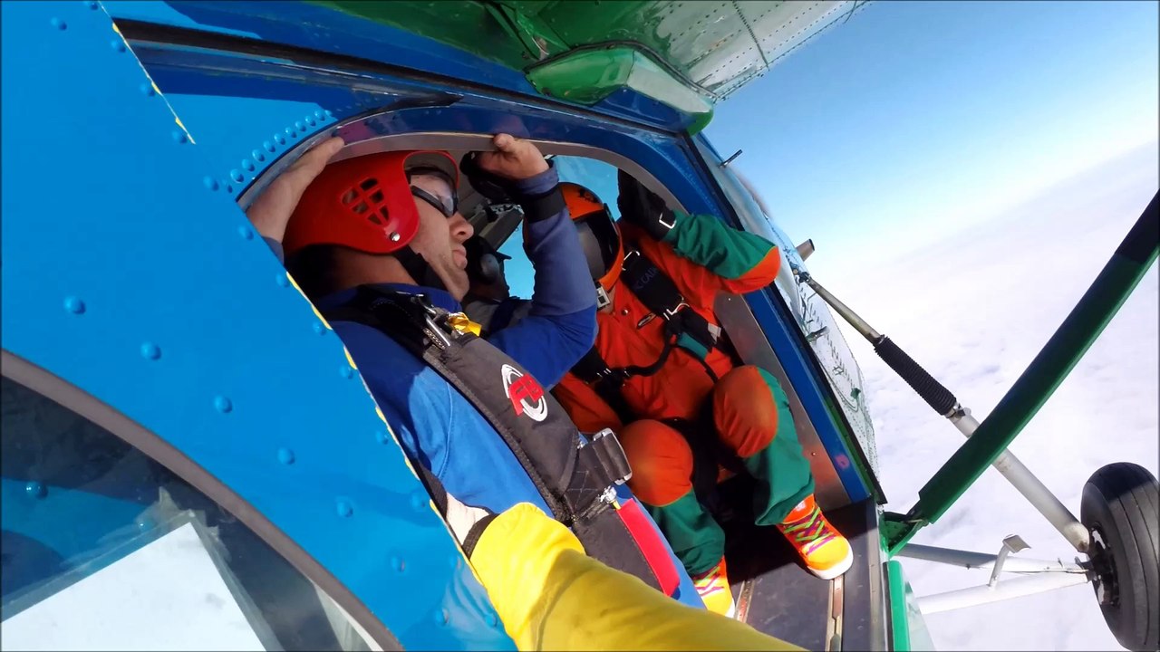Skydive AFF-Ausbildung Micha 2014