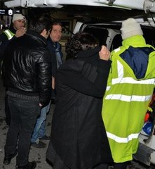 Hatice Aslan ve Sevgilisi Flaşlar Patlayınca Ortalığı Birbirine Kattı