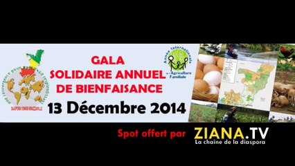 EVENEMENT. Gala solidaire pour soutenir les agriculteurs au Congo, le 13 décembre 2014