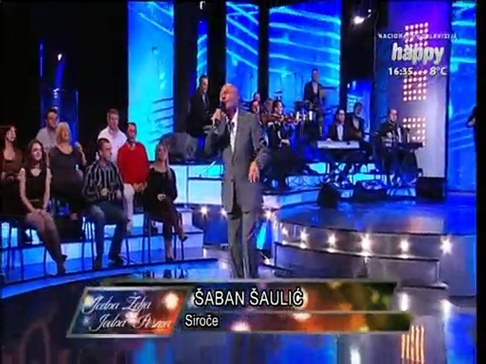 Saban Saulic - Siroce - LIVE - (Jedna zelja,jedna pesma - Happy TV)