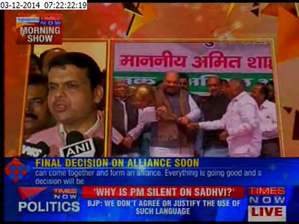 Sena-BJP inch towards a compromise