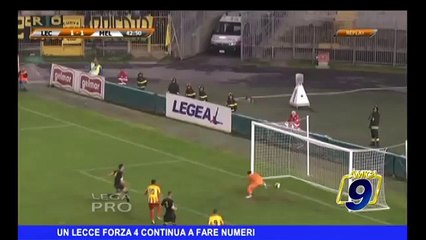 Un Lecce forza 4 continua a fare numeri