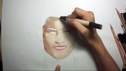 Drawing Cristiano Ronaldo