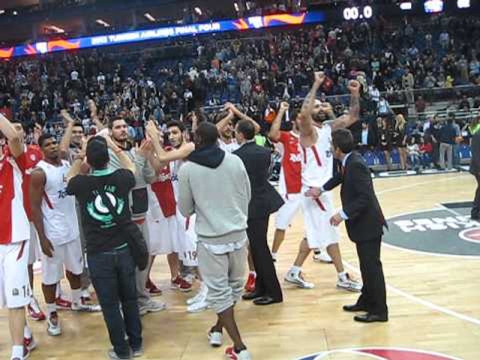 Gazzetta.gr Έτσι το πανηγυρισαν οι παίκτες του Ολυμπιακού