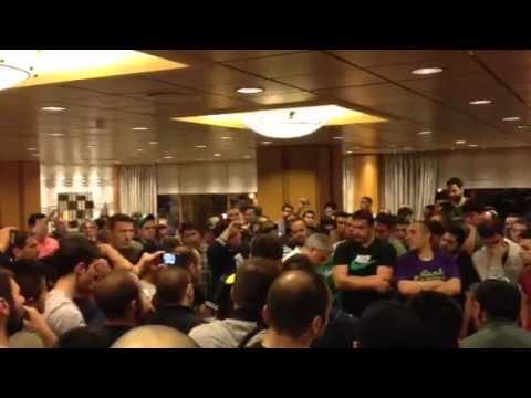 H υποδοχή του Παναθηναϊκού! (3)