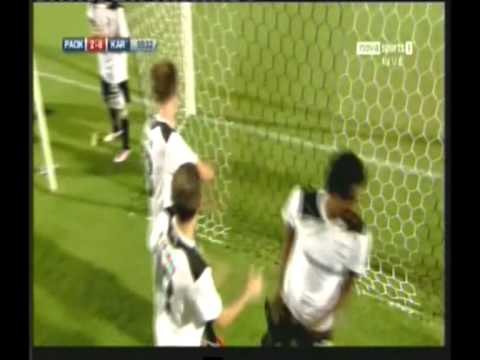 ΠΑΟΚ-Καρπάτι 2-0 Το γκολ του Λίνο