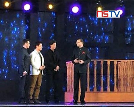 Khan Ki Adalat with SRK, Sallu and Aamir!