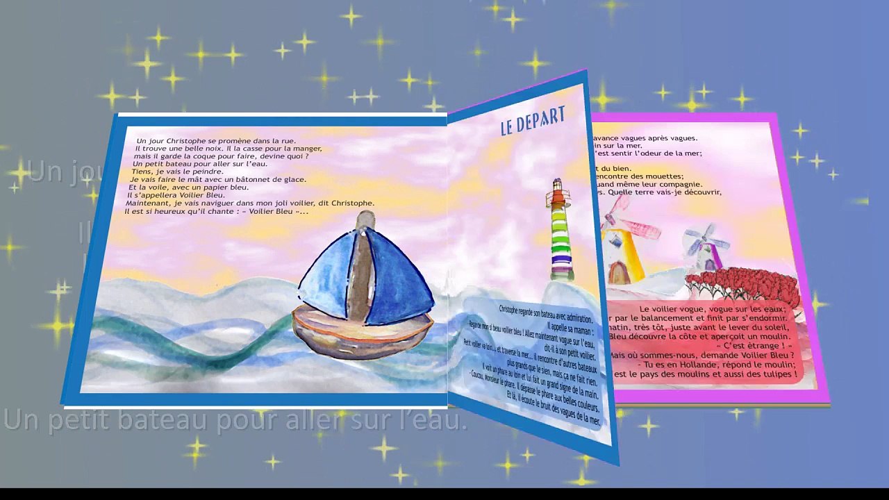 L'aventure de Voilier Bleu