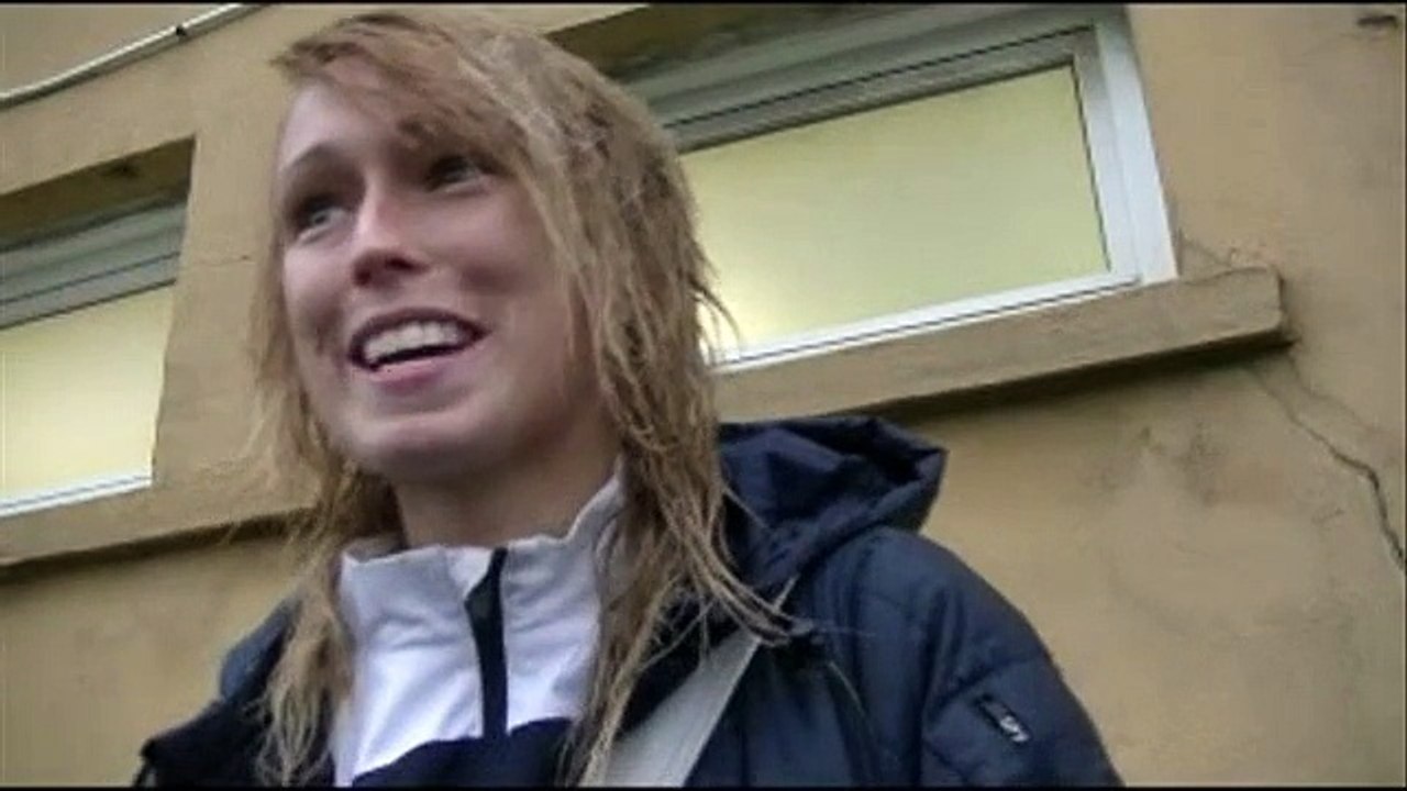 Stephanie Roche (ASPTT Albi & Irlande) interviewée par Christian Estevez suite au match face à l'E.A. Guingamp, le 30-11-14 (english language)