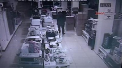 Mağazadan Hırsızlık Güvenlik Kamerasında
