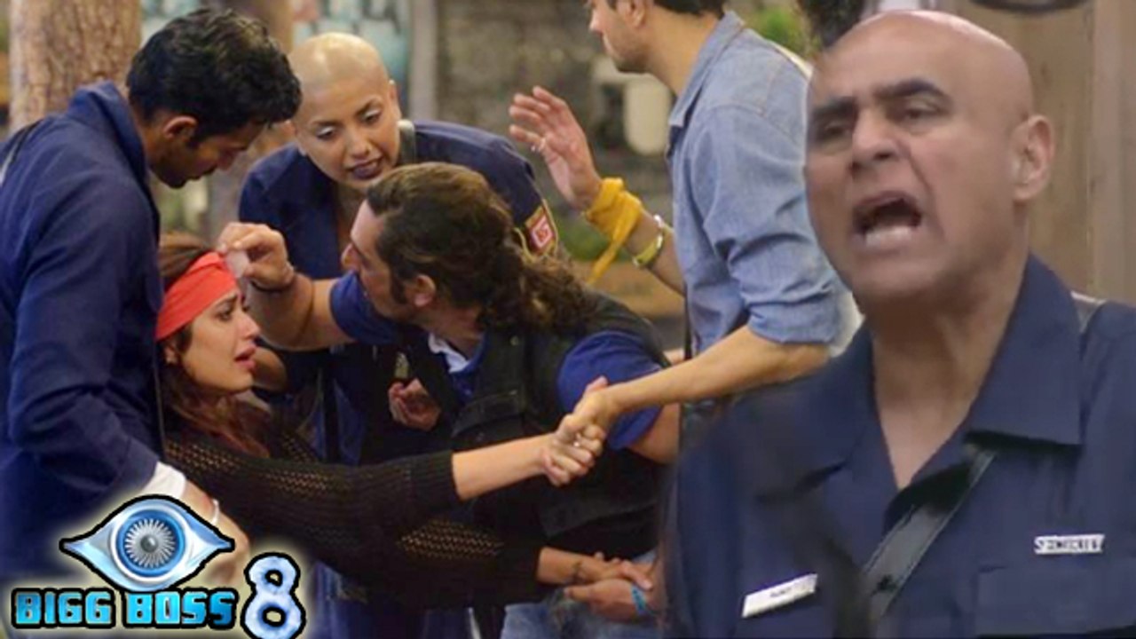 Puneet Issar Makes Karishma BLEED On Bigg Boss 8 - WATCH