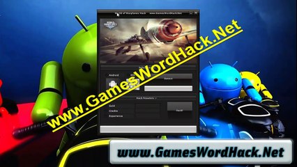 World of Warplanes Hack Tool Cheats [Gold+Credits+Experience+Tokens] + [*NO jailbreak*]