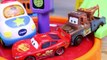 Disney Cars Mater and Lightning McQueen Unboxing of V Tech Police Station Go Go Smart Wheels Review
