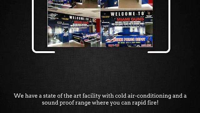 Indoor Gun Range Miami ǀ Miami Guns and Range ǀ 305-615-2044