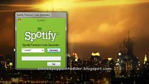 New Spotify Premium Code Generator 2012 MediaFire 100 Working