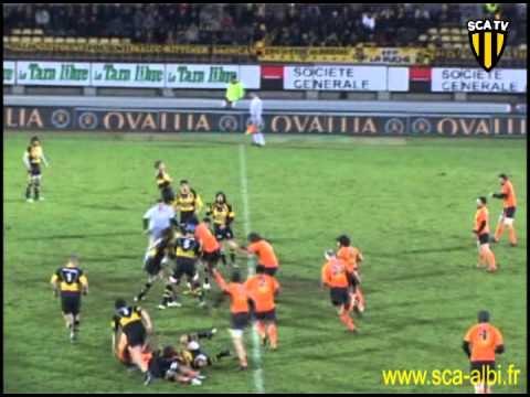 Rugby Pro D2 résumé du match Albi Narbonne