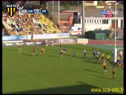 Rugby Pro D2 résumé du match Albi Grenoble