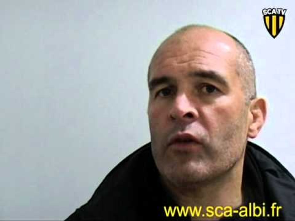 Rugby Pro D2 réaction de Jean-Christophe Bacca après Narbonne Albi