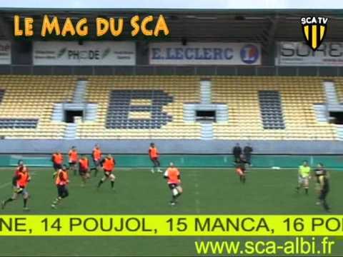 Rugby Pro D2 Le Mag du SCA avant Albi-Bègles