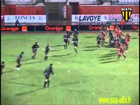 Rugby Pro D2 résumé du match Narbonne Albi