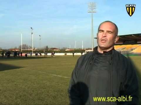 Rugby Pro D2 Interviews avant Saint Etienne- Albi