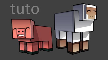 tuto : Faire un abattoir simple et facile à faire en survie minecraft.