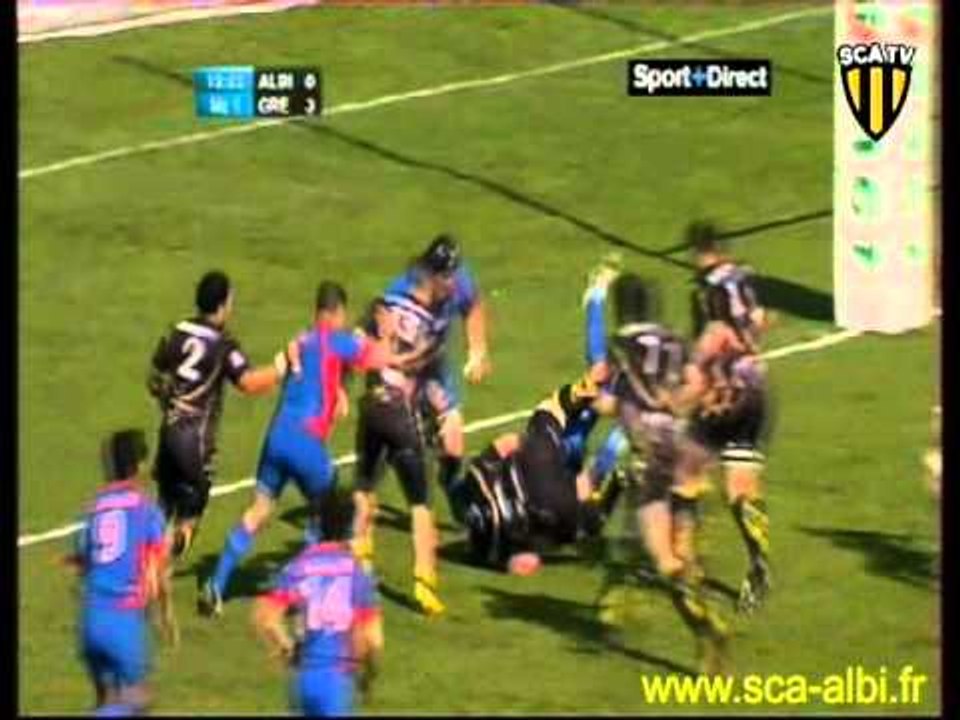 Rugby Pro D2 : Résumé du match Albi Grenoble