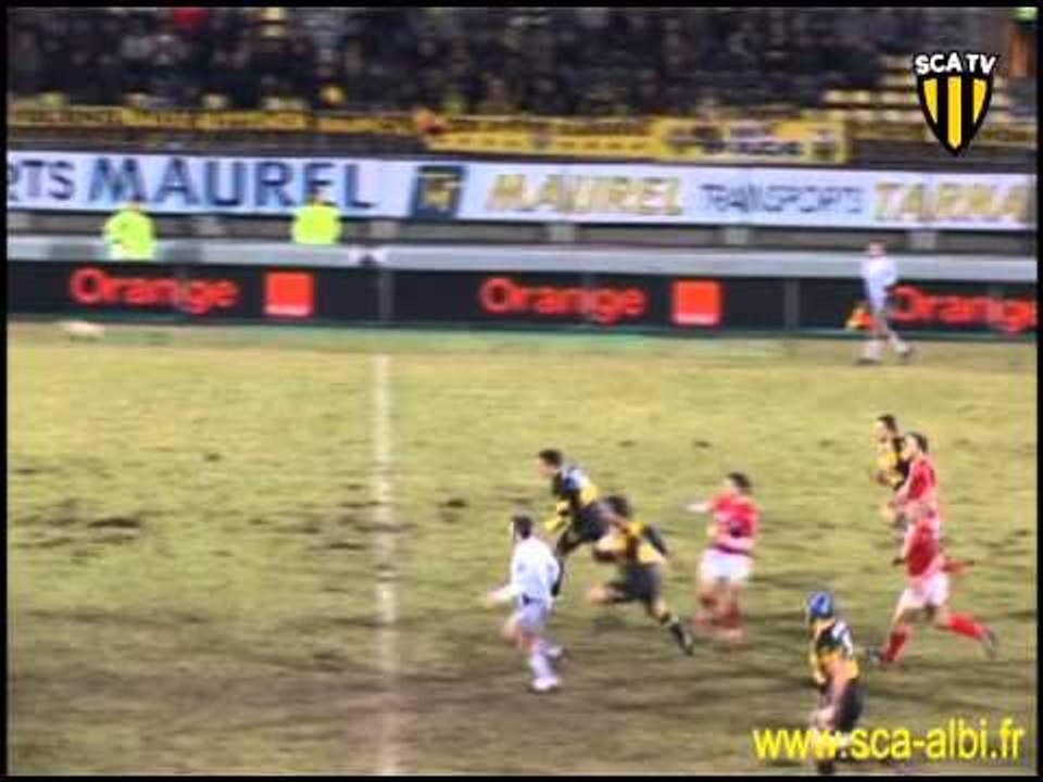Rugby Pro D2 résumé du match Albi Auch