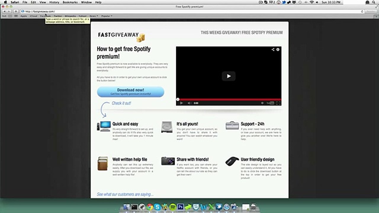 HOW TO GET FREE SPOTIFY PREMIUM _ 2013 _ WORKING
