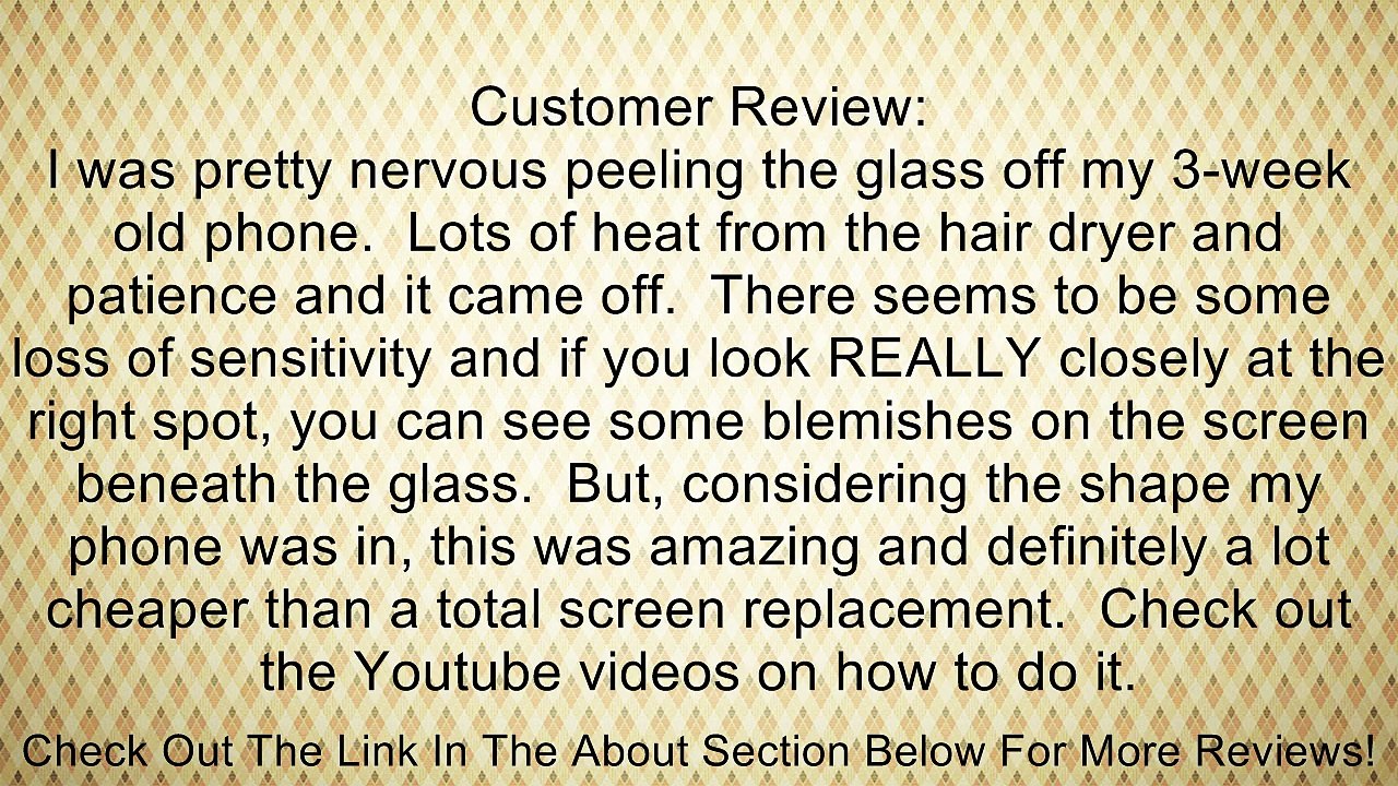 New LCD Screen Front Lens Glass Cover for Samsung Galaxy I939 I9300 I535 SIII S3 -White Review