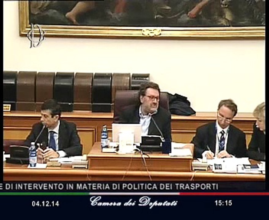 Roma - Politica dei trasporti, audizione Lupi (04.12.14)