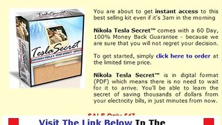 Nikola Tesla Secret Honest Review Bonus + Discount